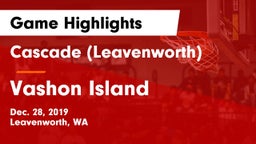 Cascade  (Leavenworth) vs Vashon Island  Game Highlights - Dec. 28, 2019