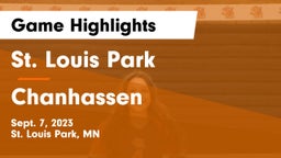 St. Louis Park  vs Chanhassen  Game Highlights - Sept. 7, 2023