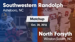 Matchup: Southwestern vs. North Forsyth  2016