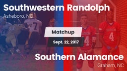 Matchup: Southwestern vs. Southern Alamance  2017