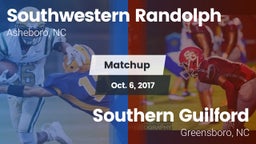 Matchup: Southwestern vs. Southern Guilford  2017