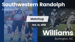 Matchup: Southwestern vs. Williams  2018