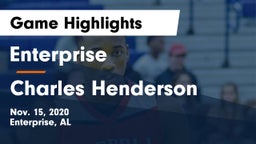 Enterprise  vs Charles Henderson  Game Highlights - Nov. 15, 2020
