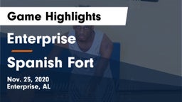 Enterprise  vs Spanish Fort  Game Highlights - Nov. 25, 2020