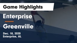 Enterprise  vs Greenville  Game Highlights - Dec. 18, 2020