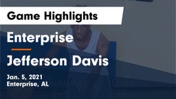 Enterprise  vs Jefferson Davis  Game Highlights - Jan. 5, 2021