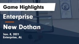 Enterprise  vs New Dothan  Game Highlights - Jan. 8, 2021