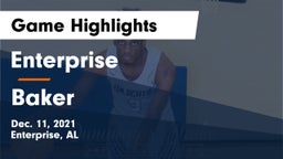 Enterprise  vs Baker  Game Highlights - Dec. 11, 2021