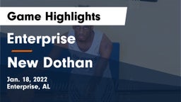 Enterprise  vs New Dothan  Game Highlights - Jan. 18, 2022