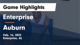 Enterprise  vs Auburn  Game Highlights - Feb. 16, 2022