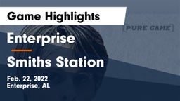 Enterprise  vs Smiths Station  Game Highlights - Feb. 22, 2022