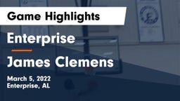 Enterprise  vs James Clemens  Game Highlights - March 5, 2022