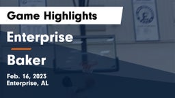 Enterprise  vs Baker  Game Highlights - Feb. 16, 2023