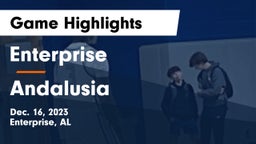 Enterprise  vs Andalusia  Game Highlights - Dec. 16, 2023