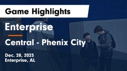 Enterprise  vs Central  - Phenix City Game Highlights - Dec. 28, 2023