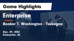 Enterprise  vs Booker T. Washington  - Tuskegee Game Highlights - Dec. 29, 2023