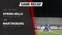 Recap: Spring Mills  vs. Martinsburg  2016