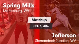 Matchup: Spring Mills High vs. Jefferson  2016