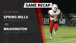 Recap: Spring Mills  vs. Washington  2016
