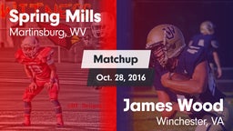 Matchup: Spring Mills High vs. James Wood  2016