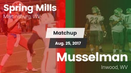 Matchup: Spring Mills High vs. Musselman  2017