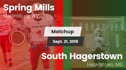 Matchup: Spring Mills High vs. South Hagerstown  2018