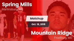 Matchup: Spring Mills High vs. Mountain Ridge  2018