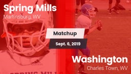 Matchup: Spring Mills High vs. Washington  2019