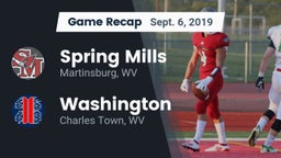 Recap: Spring Mills  vs. Washington  2019