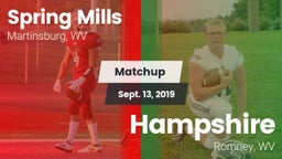 Matchup: Spring Mills High vs. Hampshire  2019