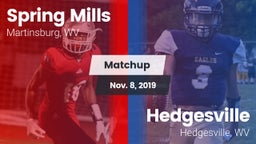 Matchup: Spring Mills High vs. Hedgesville  2019