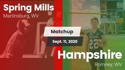 Matchup: Spring Mills High vs. Hampshire  2020