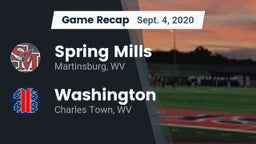 Recap: Spring Mills  vs. Washington  2020