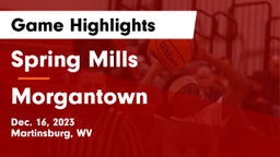 Spring Mills  vs Morgantown  Game Highlights - Dec. 16, 2023