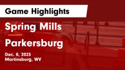 Spring Mills  vs Parkersburg  Game Highlights - Dec. 8, 2023