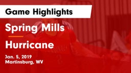 Spring Mills  vs Hurricane  Game Highlights - Jan. 5, 2019