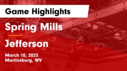 Spring Mills  vs Jefferson  Game Highlights - March 10, 2023