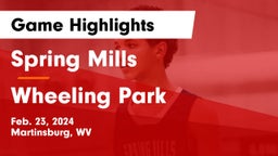 Spring Mills  vs Wheeling Park  Game Highlights - Feb. 23, 2024