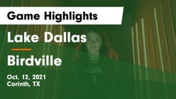 Lake Dallas  vs Birdville  Game Highlights - Oct. 12, 2021