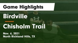 Birdville  vs Chisholm Trail  Game Highlights - Nov. 6, 2021