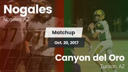 Matchup: Nogales  vs. Canyon del Oro  2017