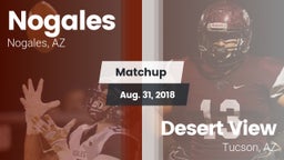 Matchup: Nogales  vs. Desert View  2018