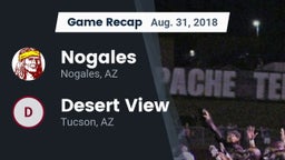 Recap: Nogales  vs. Desert View  2018