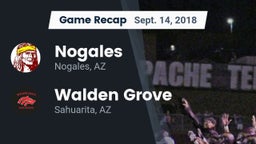 Recap: Nogales  vs. Walden Grove  2018