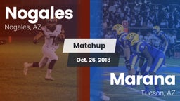 Matchup: Nogales  vs. Marana  2018