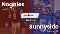 Matchup: Nogales  vs. Sunnyside  2019
