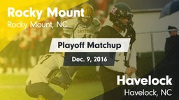Matchup: Rocky Mount High vs. Havelock  2016