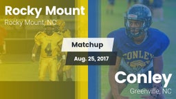 Matchup: Rocky Mount High vs. Conley  2017
