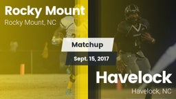 Matchup: Rocky Mount High vs. Havelock  2017