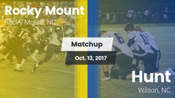 Matchup: Rocky Mount High vs. Hunt  2017
